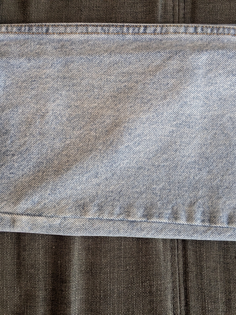 Classic Straight-Leg Women's Blue Jeans - Picture 9 of 9
